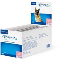Virbac Effipro L lašai nuo blusų ir erkių šunims, DLZVIBPLU0003, 24 vnt, 20-40 kg, skystis, suaugusiems, didelių veislių