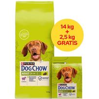 Purina Dog Chow Adult Lamb DLPPUIKAS0019, 16.5kg, 25% baltymų, 12% riebalų, 3.5% skaidulų, 8% pelenų, ėriena
