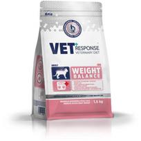 Vet Response sausa kačių maistas DLSVREZWI0002, 1.6kg, 38% baltymų, 8% riebalų, 10% skaidulų, 6.5% pelenų, vištiena, suaugusiems