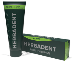 HERBADENT Forte (1450 ppm) dantų pasta, 75 g