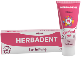 HERBADENT Mimi gelis dantenoms, 25 g