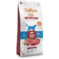Calibra sausas ėdalas šunims Life Adult Medium Fresh Beef DLPCIBKAS0041, 12kg, 27% baltymų, 14% riebalų, jautiena