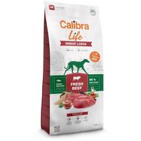 Calibra šunų maistas DLPCIBKAS0044, 12kg, 25% baltymų, 12% riebalų, jautiena, senjorams, didelėms veislėms, be glitimo