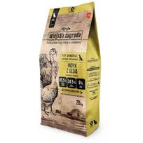 Wiejska Zagroda Sausas ėdalas šunims su kalakutu ir žąsiena M DLPWZAKAS0055, 20kg, 31% baltymų, 20% riebalų, suaugusiems, be grūdų