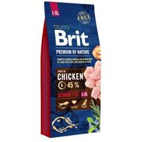 BRIT Premium by Nature Senior Large / Extra Large Chicken - dry dog food - 15 kg