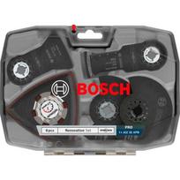 Bosch daugiafunkcio įrankio ašmenų rinkinys Starlock 2608669099, 8 vnt., plienas, renovacijai, pjovimui, grandymui