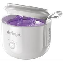 Activejet UV ultragarsinis valymo prietaisas AUC-198, 125 ml, 48000 Hz, 24 W, 7,4 V, 2 A, 5 V, 2000 mAh, 20 min, 3 režimai, baltas