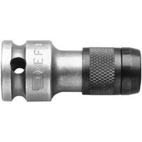Facom antgalių laikiklis EF.J, 3/8", 1/4", 43 mm, 6.35 mm, su fiksavimo žiedu, magnetinis: ne, greito keitimo galvutė