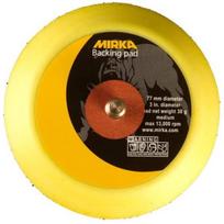 Mirka šlifavimo pagrindas 8294791311, 77 mm, vidutinio kietumo, apvalus, be skylių, Mirka RPS 300CV