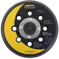 Mirka šlifavimo pagrindas 8292502511, 125 mm, 28 skylės, apvalus, vidutinio kietumo, ekscentriniams šlifuokliams