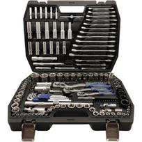 Adler įrankių rinkinys 3555.5, 150 vnt, 1/2" 1/4" 3/8", 125 mm, 250 mm, 50 mm, 100 mm, 75 mm, 150 mm, adapteris