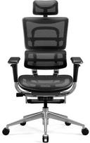 Diablo V-Master Black ergonominė kėdė su kojų atrama