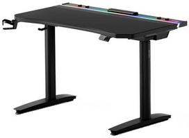 Diablo X-Forge 1200 Black RGB elektra reguliuojamas žaidimų stalas | 1200 x 700 mm