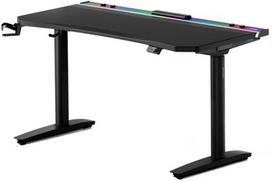 Diablo X-Forge 1400 Black RGB elektra reguliuojamas žaidimų stalas | 1400 x 700 mm