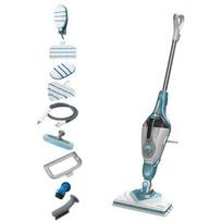 Black & Decker BHSM166DSM steam cleaner Steam mop 0.5 L 1600 W Aqua colour, White