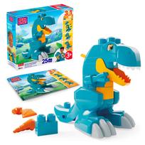 MEGA BLOKS BUILD AND CHOMP 3 in 1 dinozauro konstruktorius (JMK85)