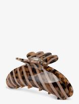 SUI AVA - Helle Stripe Big - Plaukų segtukas - Ruda