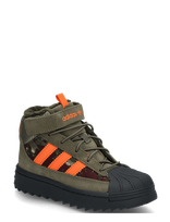 Adidas Originals - Superstar Winter Trek C - Žieminiai batai su raišteliais - Chaki spalva