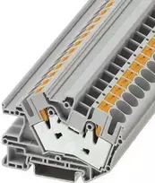 Phoenix 3214029 PTI 16/S montažinis gnybtas, Push-in jungtis, 16 mm², 500 V, 76 A, pilkas