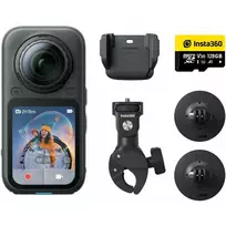 Insta360 X6 360 laipsnių veiksmo kamera, motociklo rinkinys, 8K, juoda