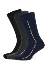 PS Paul Smith - Men Sock Pk Vittore - Įprastos kojinės - Marga / raštuota