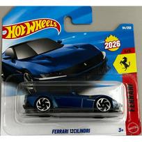 Hot Wheels Mainline Modeliukas Ferrari 12Cilindri Blue Short Card (yra Sandėlyje)