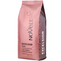 Novell Excelsior Plus skrudintos kavos pupelės, 1 kg