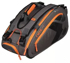 Padelio krepšys NOX AT10 Team - grey/orange - Pilka