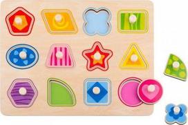 Dėlionė Tooky Toys Žaislų žaislų galvosūkis Montessori mokymosi figūros su kaiščių figūromis