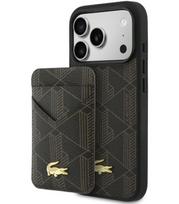 Rudas dėklas Apple iPhone 17 Pro telefonui "Lacoste PVC Blend MagSafe Case + Wallet"