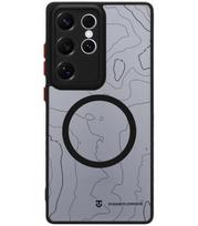 Juodas dėklas Samsung Galaxy S25 Ultra telefonui "Tactical MagForce Warthog Cover"