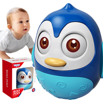 Woopie Baby supamasis žaislas pingvinas Wańka Wstańka sensorinis