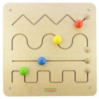 Masterkidz Smulkiosios motorikos lenta su slankiojančiu labirintu Montessori