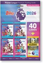 TOPPS Premier League kolekcinės kortelės mega rinkinys 2026 PL25-MMP1011
