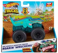 Mattel Monster Trucks žaislinis automobilis Hot Wheels Roarin' Wreckers 1:43