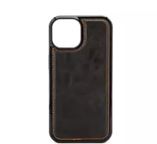Dėklas Back cover Evelatus Apple iPhone 15 Magnet zip Pocket Case Zipper Design Juodas