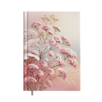 Darbo knyga - kalendorius BUSINESS DAY DESIGN A5, 2027m, PINK BEAUTY