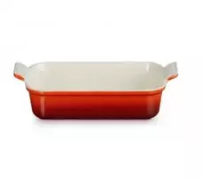 Le Creuset keramikinė Heritage stačiakampė keptuvė