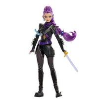 Mattel KPop Demon Hunters HUNTR/X Rumi Deluxe Fashion Doll in Removable Battle Look with Sword Accessory
