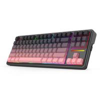 REDRAGON K728SP-RGB-PRO Antonium Pro keyboard USB + RF Wireless + Bluetooth Black, Pink