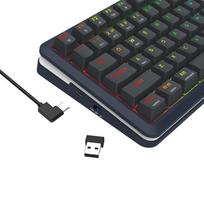 REDRAGON K708-RGB-PRO FLEKACT keyboard USB + RF Wireless + Bluetooth Black