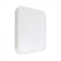 Sieninis šviestuvas 24W LED paviršinis šviestuvas, kvadratinis, baltas, 6500K, IP44