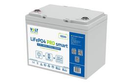 Akumulator LiFePO4 Volt Polska PRO SMART 12,8V 100 Ah (150A) BMS BLUETOOTH + MATA GRZEWCZA