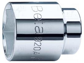 Socket: 6-angles | socket spanner | HEX 24mm | 1/2" | steel | L: 43mm