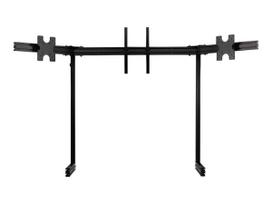 Next Level Racing Floor stand | Tilt | ELITE Free Standing Triple Add-On Monitor Stand | 21-43 " | Black