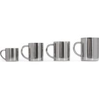 Puodelis BasicNature Stainless Steel Thermo Deluxe Espresso, 0,1 l