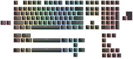 Klaviatūros dangtelis Glorious PC Gaming Race Aura Keycaps V2, juoda sp.