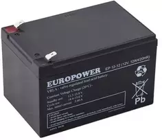 AGM BATTERY EUROPOWER EP series 12V 12Ah (Service life 6-9 years)
