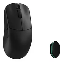 WLMouse YING „Magnesium“ belaidė žaidimų pelė, PAW3950HS, 8K atnaujinimo dažnis, „OMRON“ optiniai jungikliai – juoda