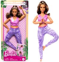 Barbie lėlė su jogos apranga ir lanksčiais sąnariais „Made to Move“, HRH29